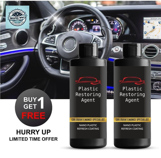 Plastic Revitalizing Coating Agent (Buy 1 Get 1 Free)(Pack of 2)⭐⭐⭐⭐⭐ 27,572 Rev